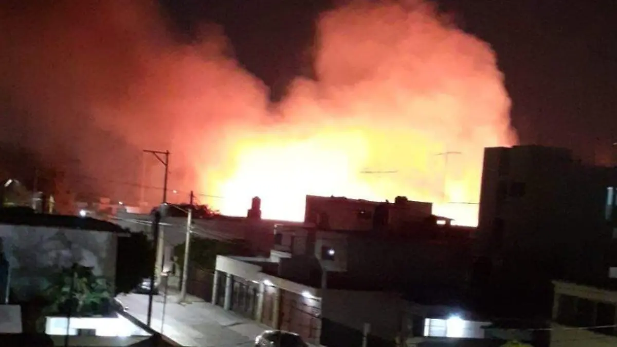 incendio en rio santiago