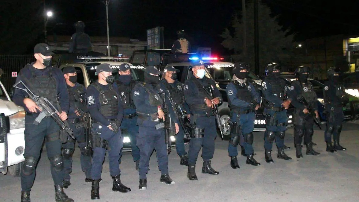 Operativo especial de seguridad en  Soledad