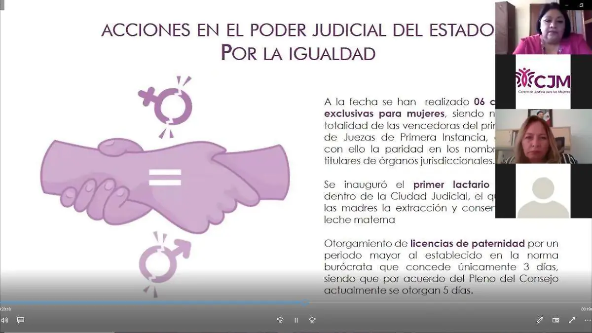 Concluye ciclo de conferencia “La voz de las Mujeres”