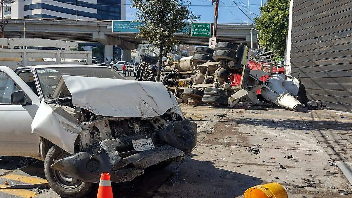 Asi terminó su loca carrera la Revolvedora