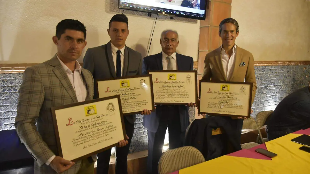 recnocimiento taurino