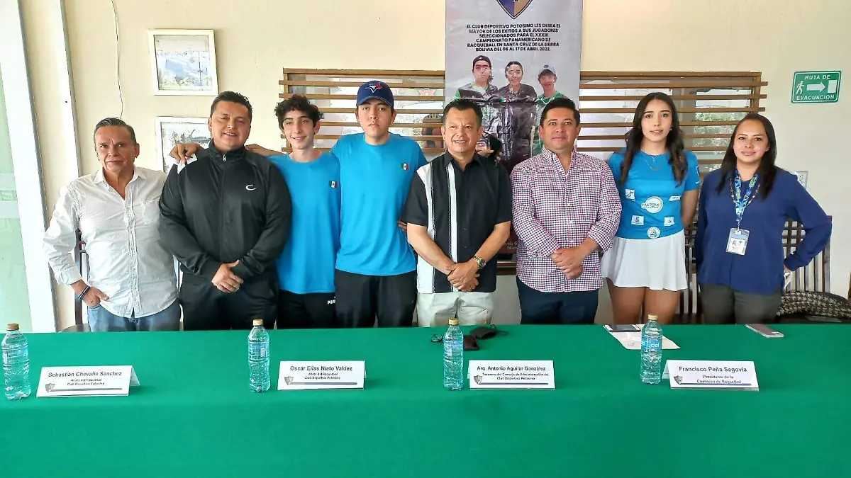 Tres potosinos al Campeonato Panamericano de Raquetbol