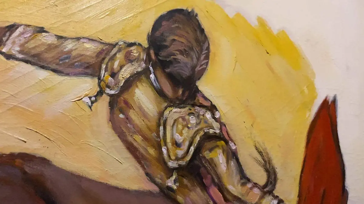 Pintura del artista Guillermo Gaviño (1)