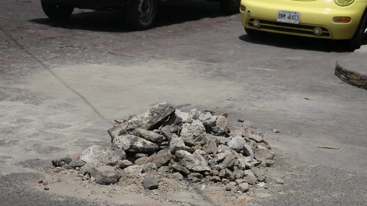 MATERIAL ARRUMBADO EN GUAJARDO