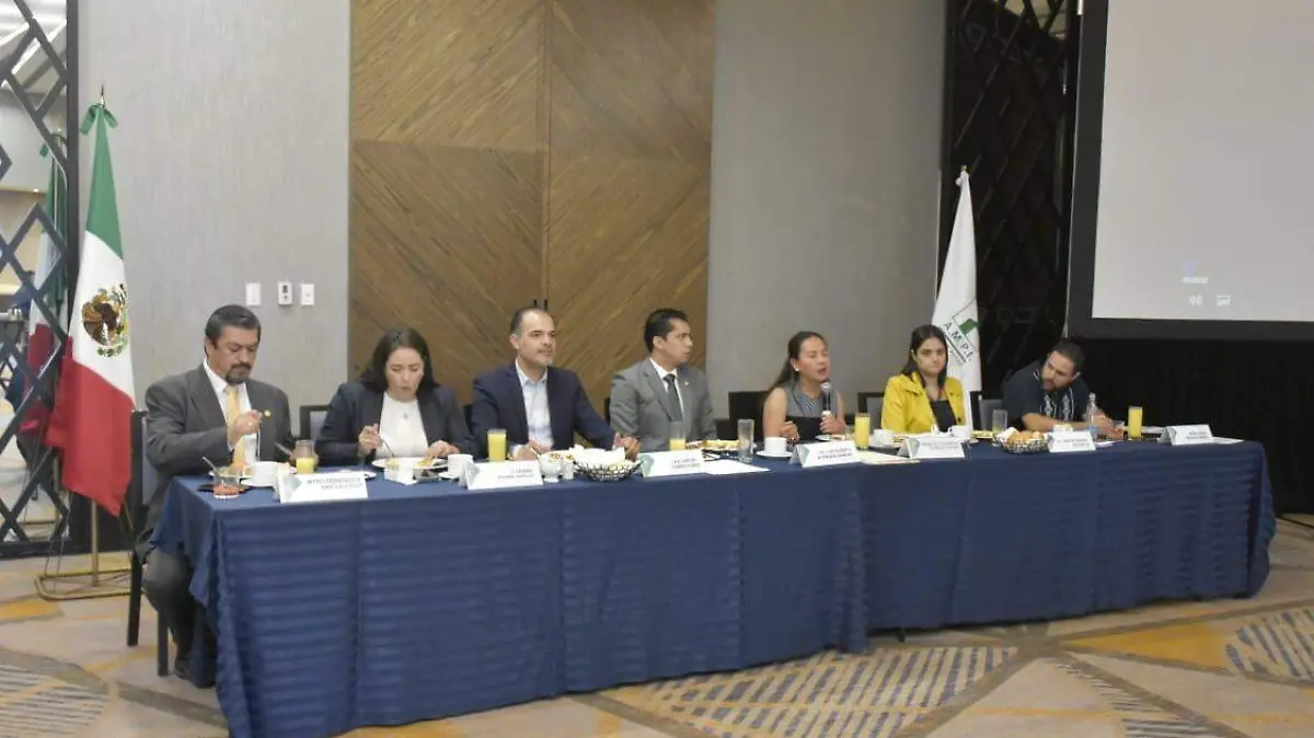 María de los Ángeles Rodríguez reunion  AMPI