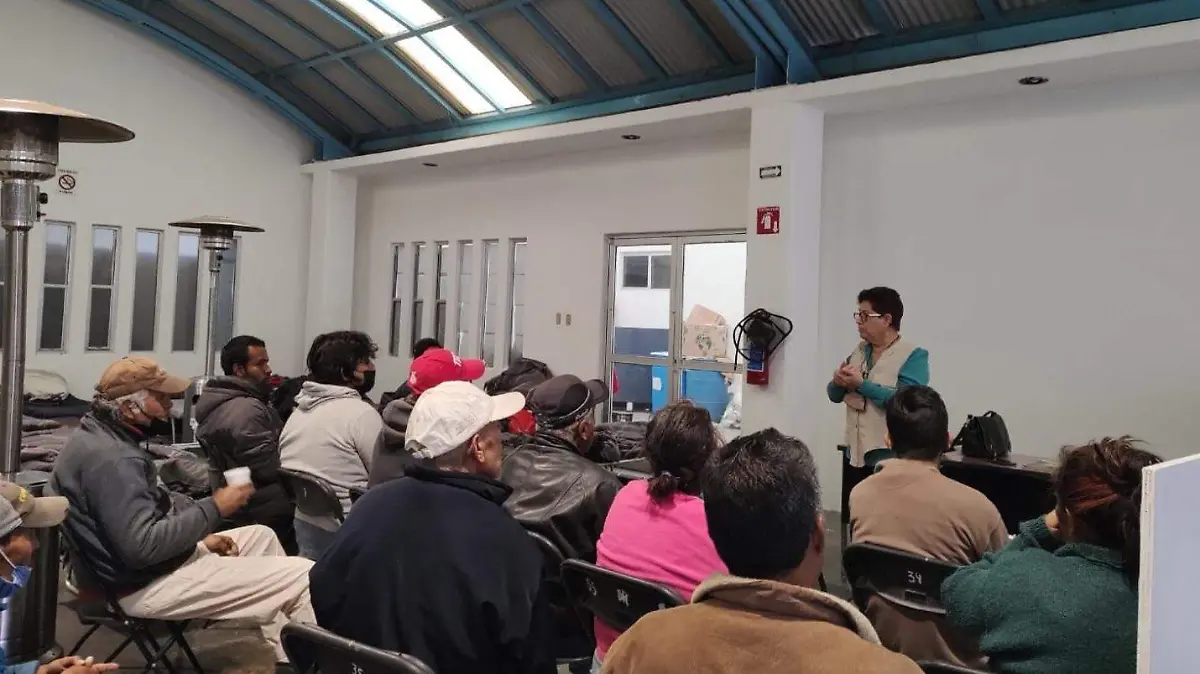 usuarios de albergue