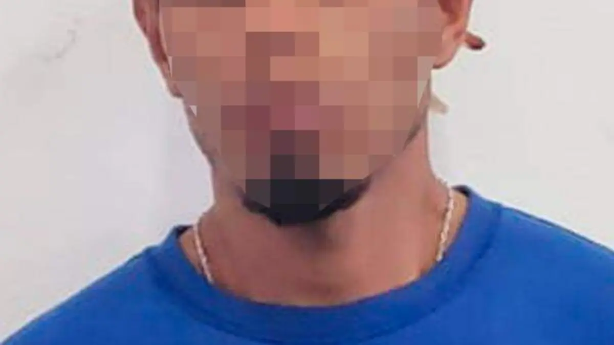 Conducía moto robada