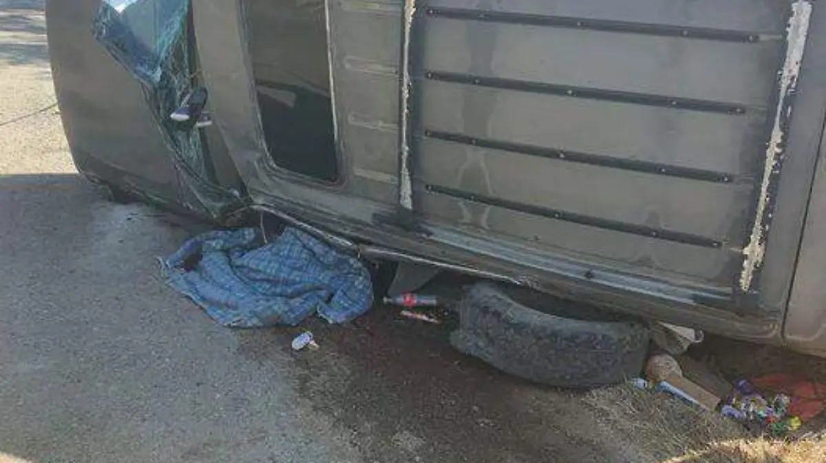 Volcadura trágica en Ciudad del Maíz