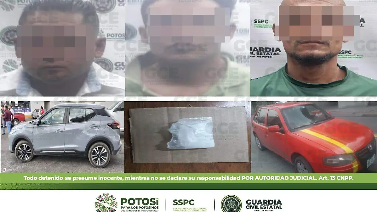 Robacarros asegurados