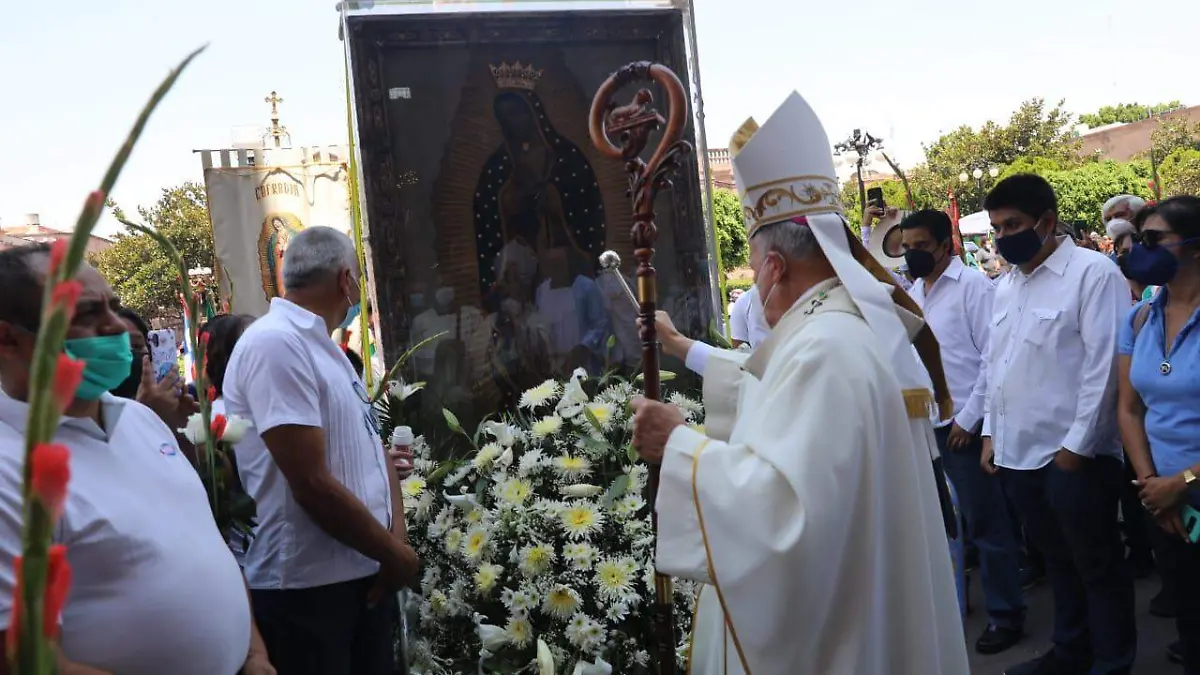 Bajada de la Virgen de Guadalupe en SLP