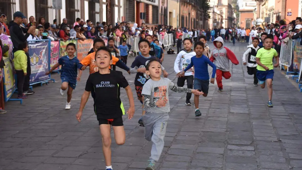 carrera infantil
