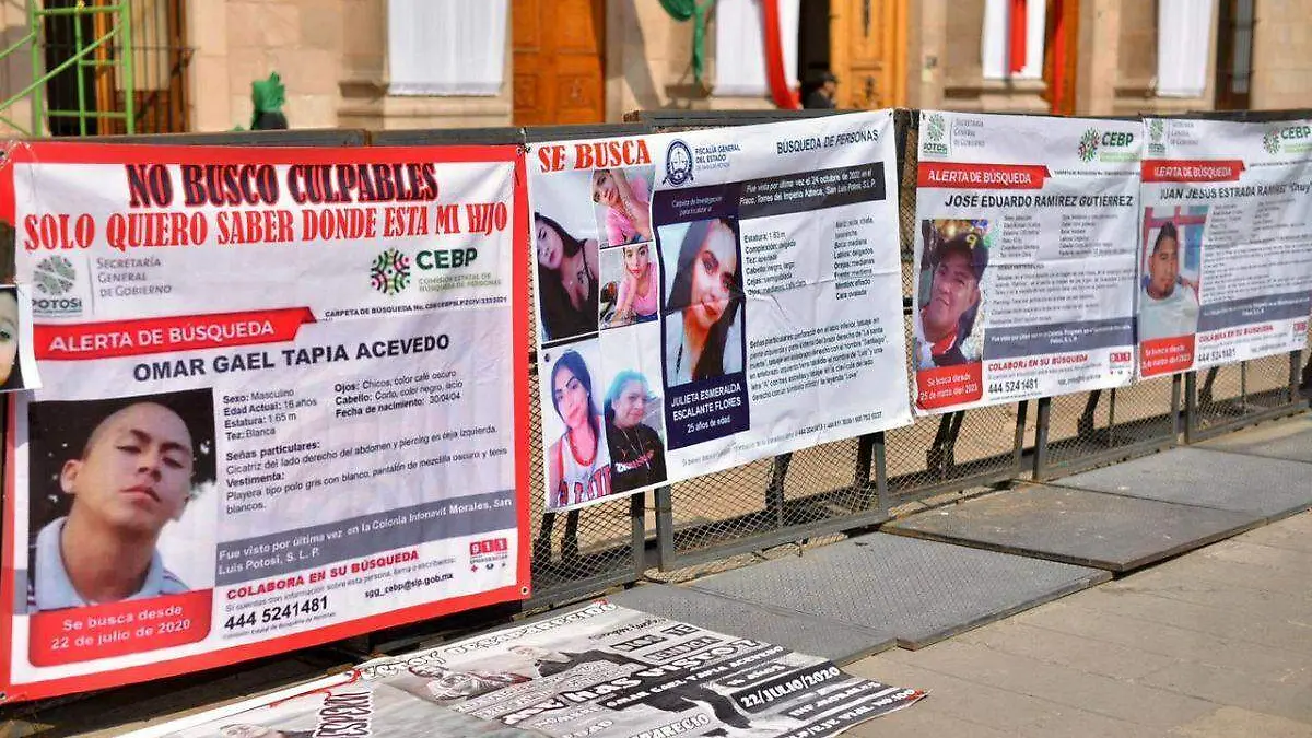 Personas desaparecidas