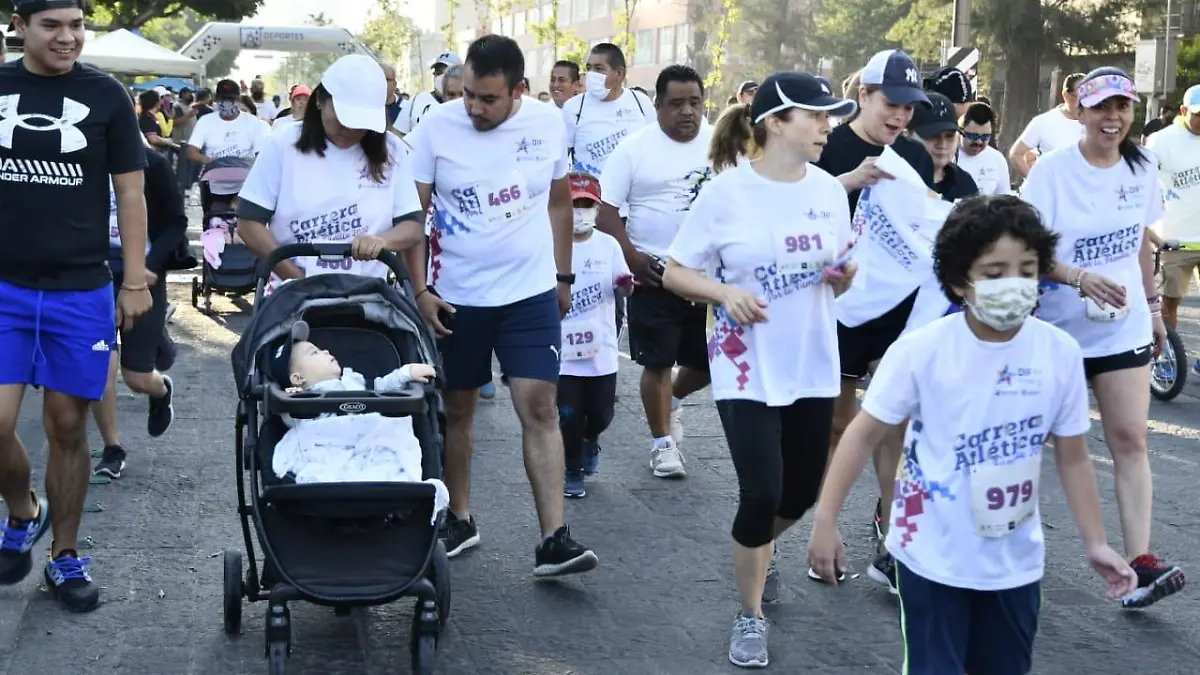carrera por la familia