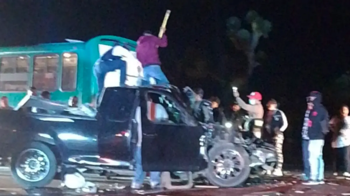 Accidente en Carretera a Rioverde y Urbi Villas