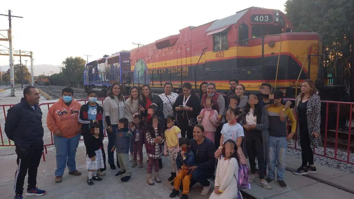 festejan tren navideño (1)