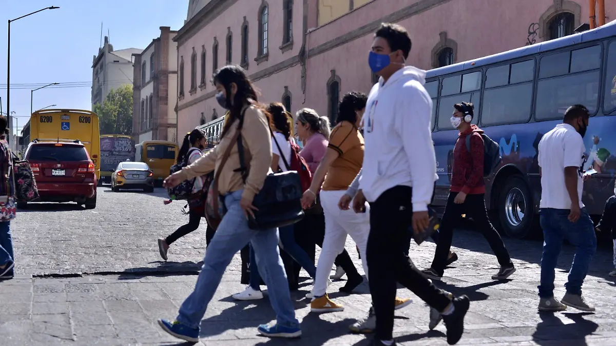 Aglomeración gente