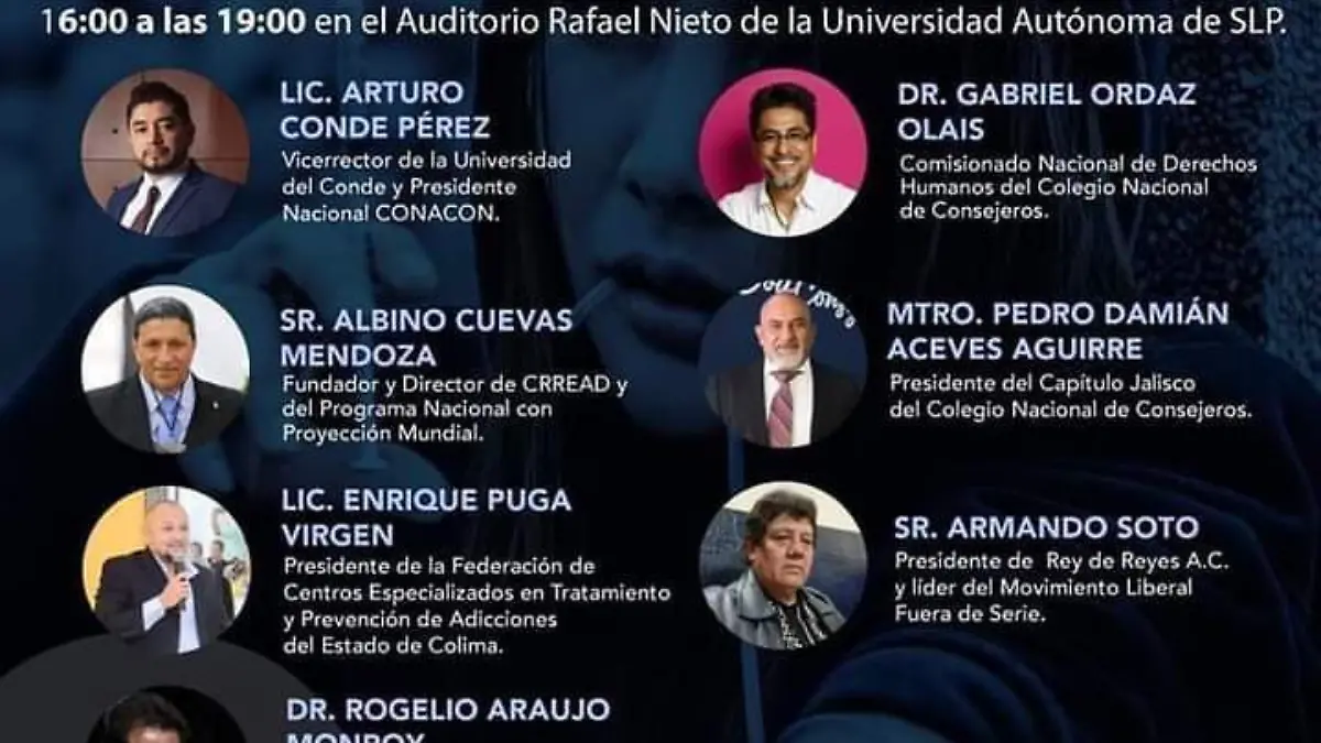 Conversatorio Nacional contra adicciones” (CONACON)