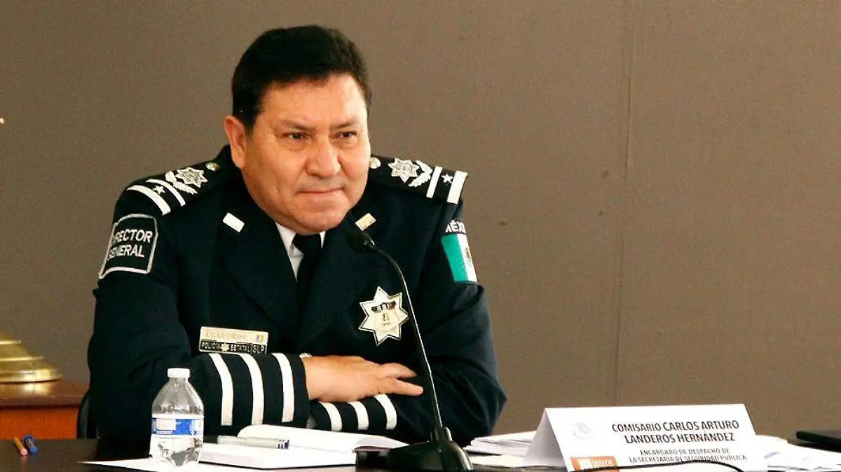 Carlos Arturo Landeros Hernández encargado del Despacho de Seguridad  1