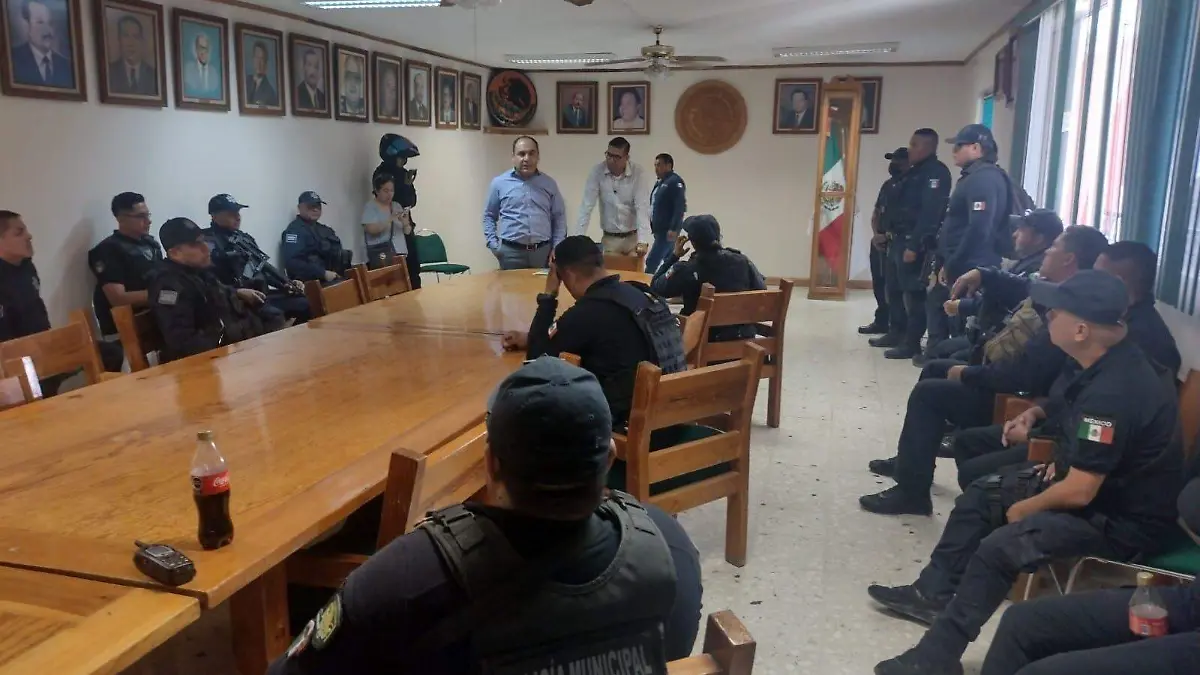 paro de policía en Matehuala (1)