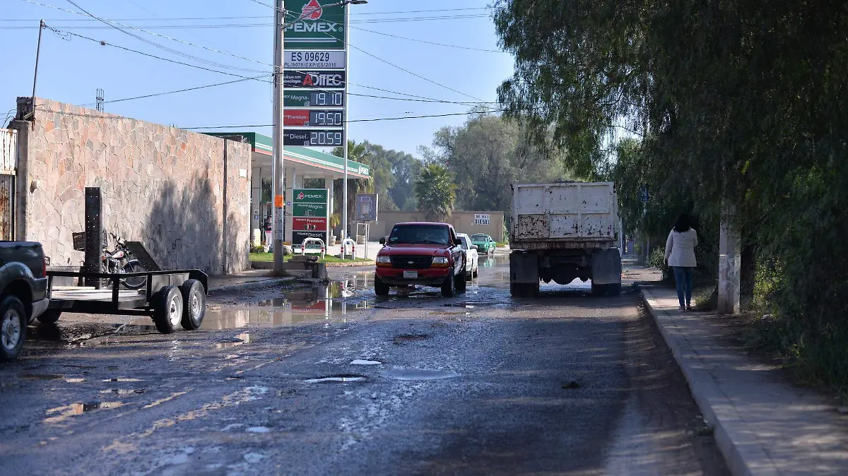 aguas negras fuga de agua
Juanita Olivo | El Sol de San Luis
