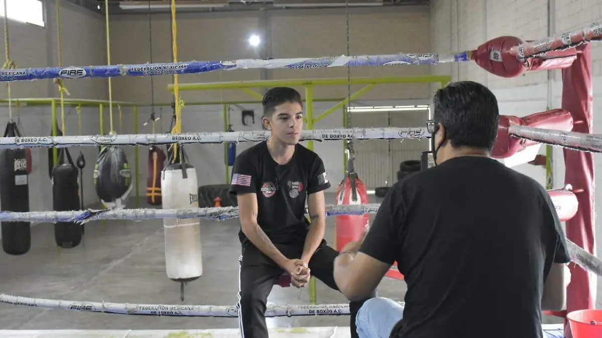 Ericl Ramírez boxeo