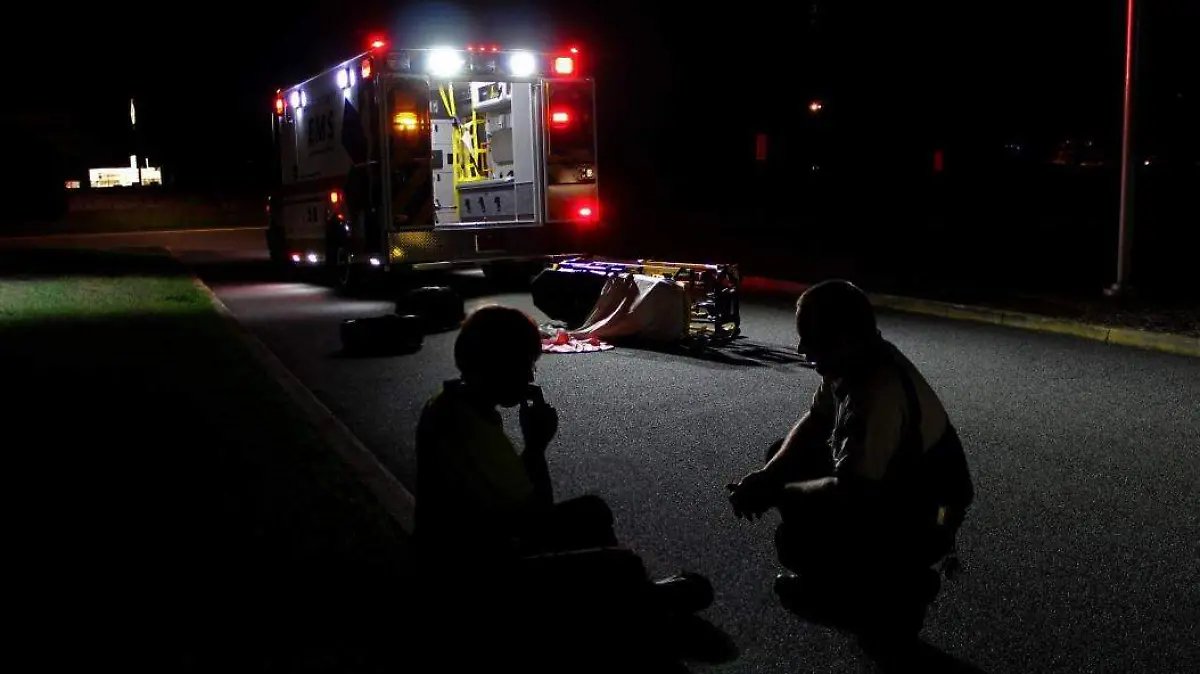 Ambulancia herido 