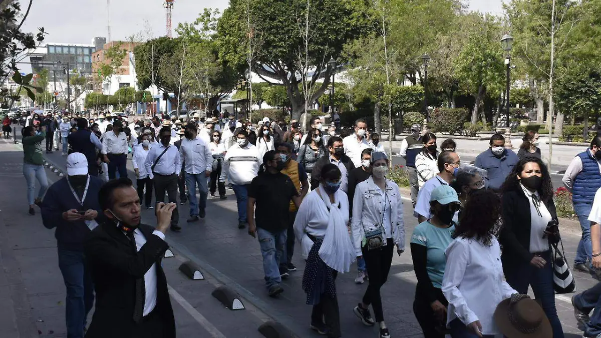 marcha de silencio Marcha del Silencio por presidente de coparmex  7