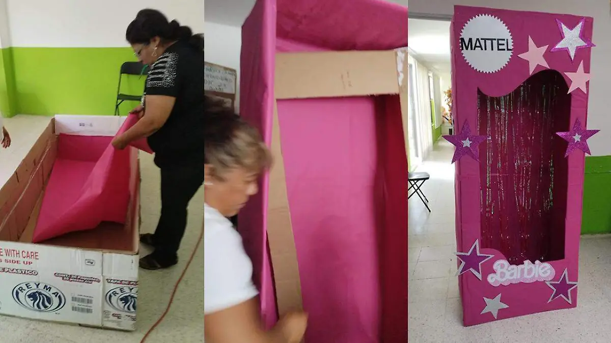 construccion de caja barbie 