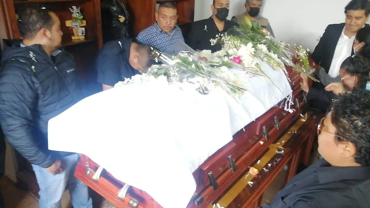 féretro de la alcaldesa de villa de reyes