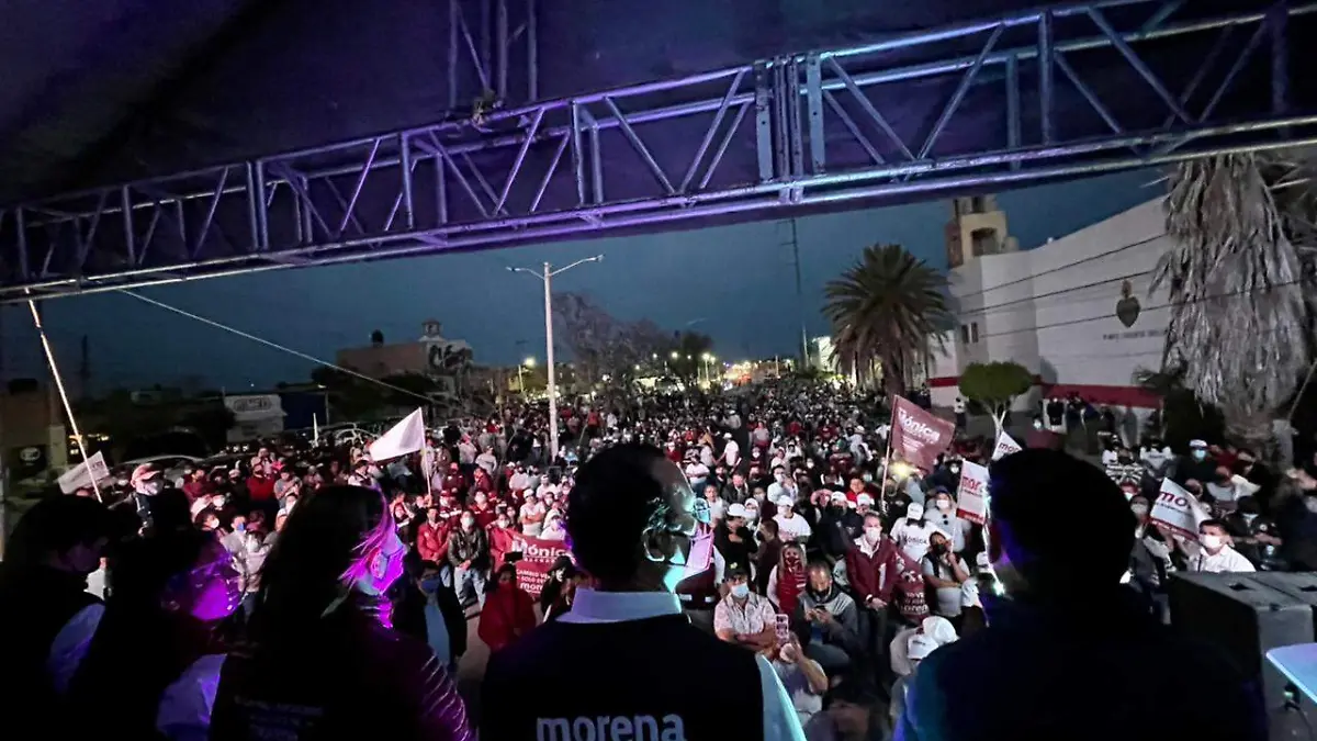 En campaña la doctora Mónica Liliana