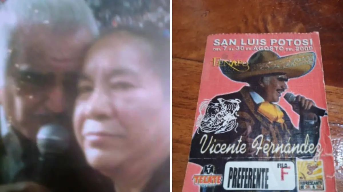 Soña Agaìta y Vicente Fernández