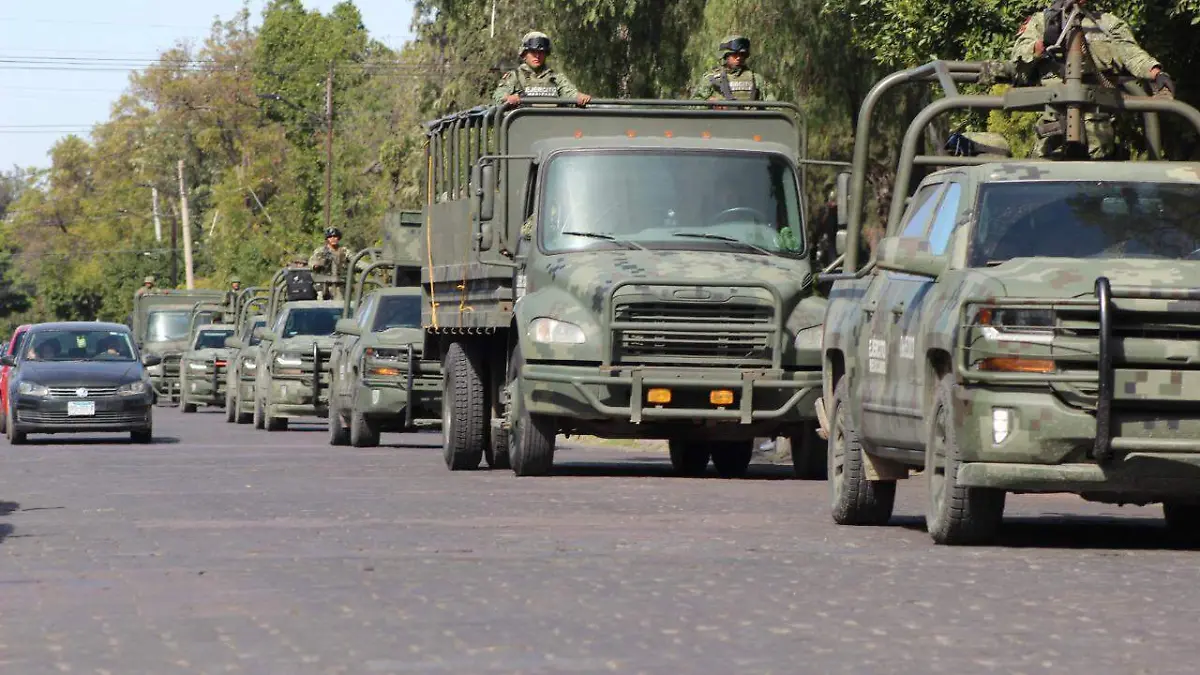 arriban militares a SLP