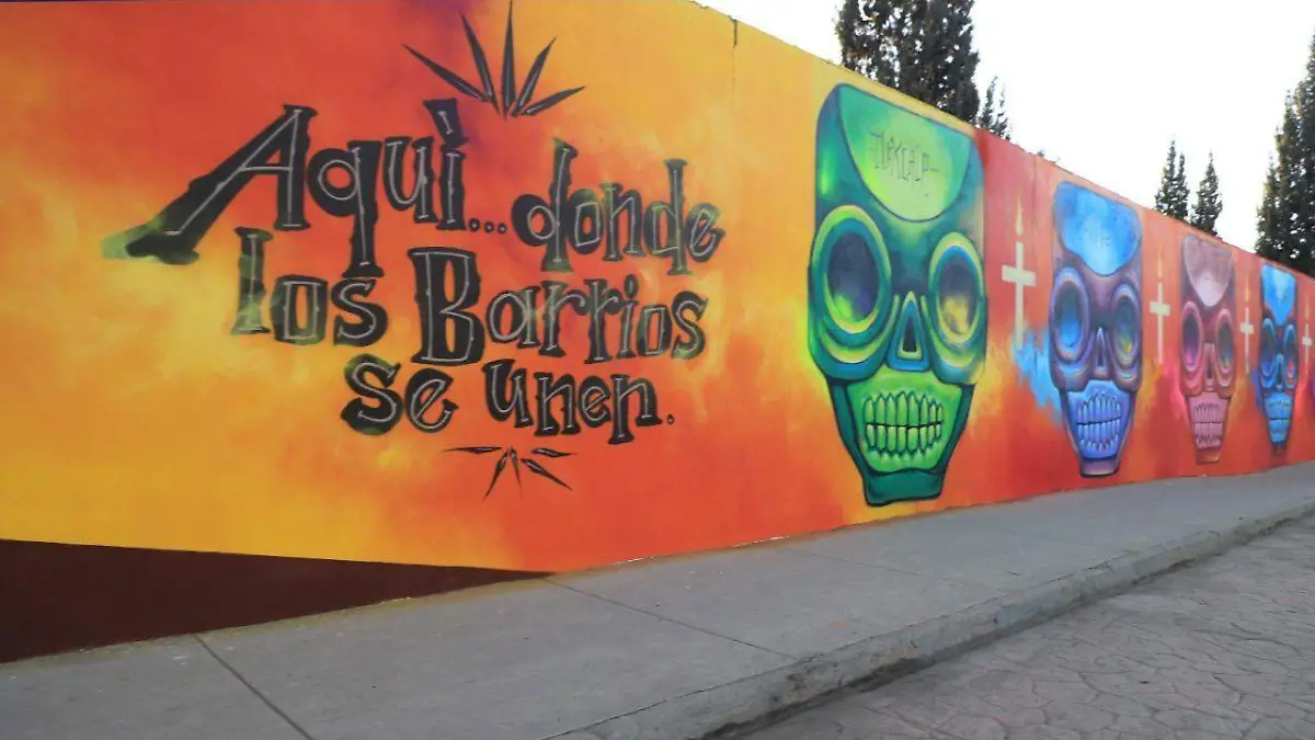 barrios y murales