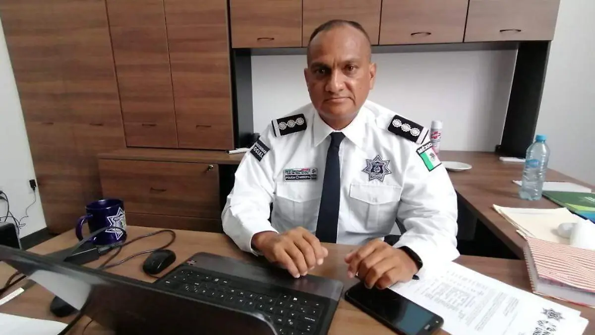 Jorge Ramírez Leyva director de seguridad pública municipal de soledad