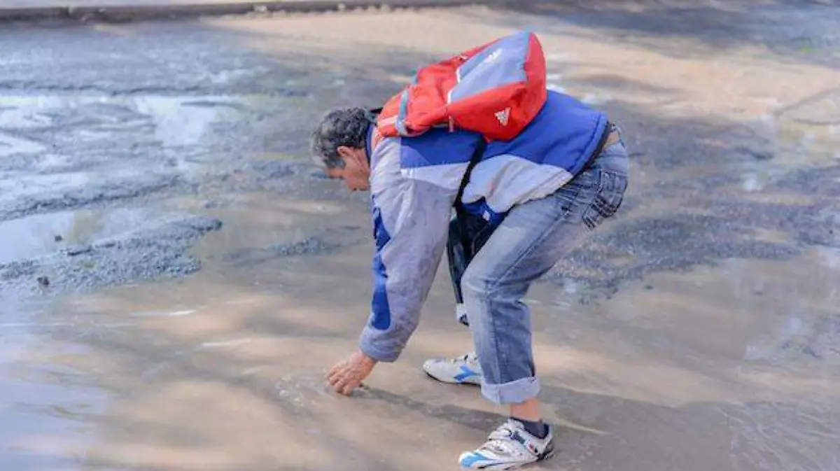 aguas negras fuga de agua
Juanita Olivo | El Sol de San Luis