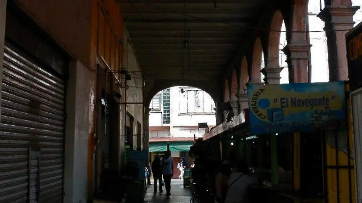 Pasaje Alhóndiga arcos virreinales alhondiga pasaje