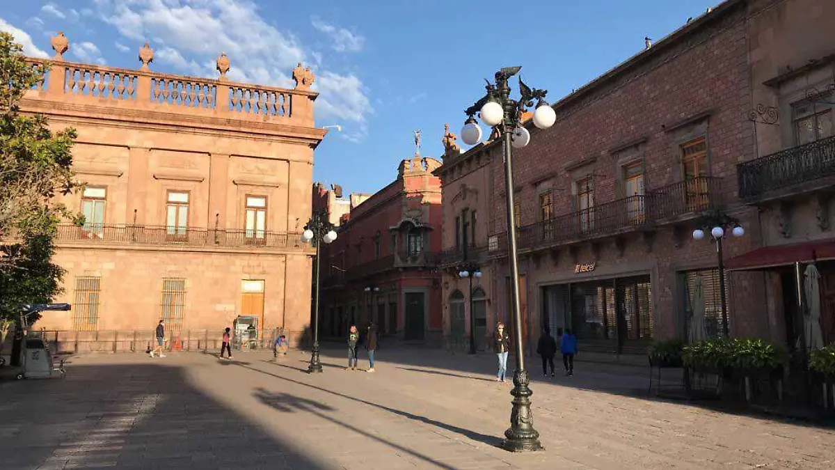 Se retiraron ambulantes alrededor del “Jardín Hidalgo”, debido al  diálogo con la autoridad 5