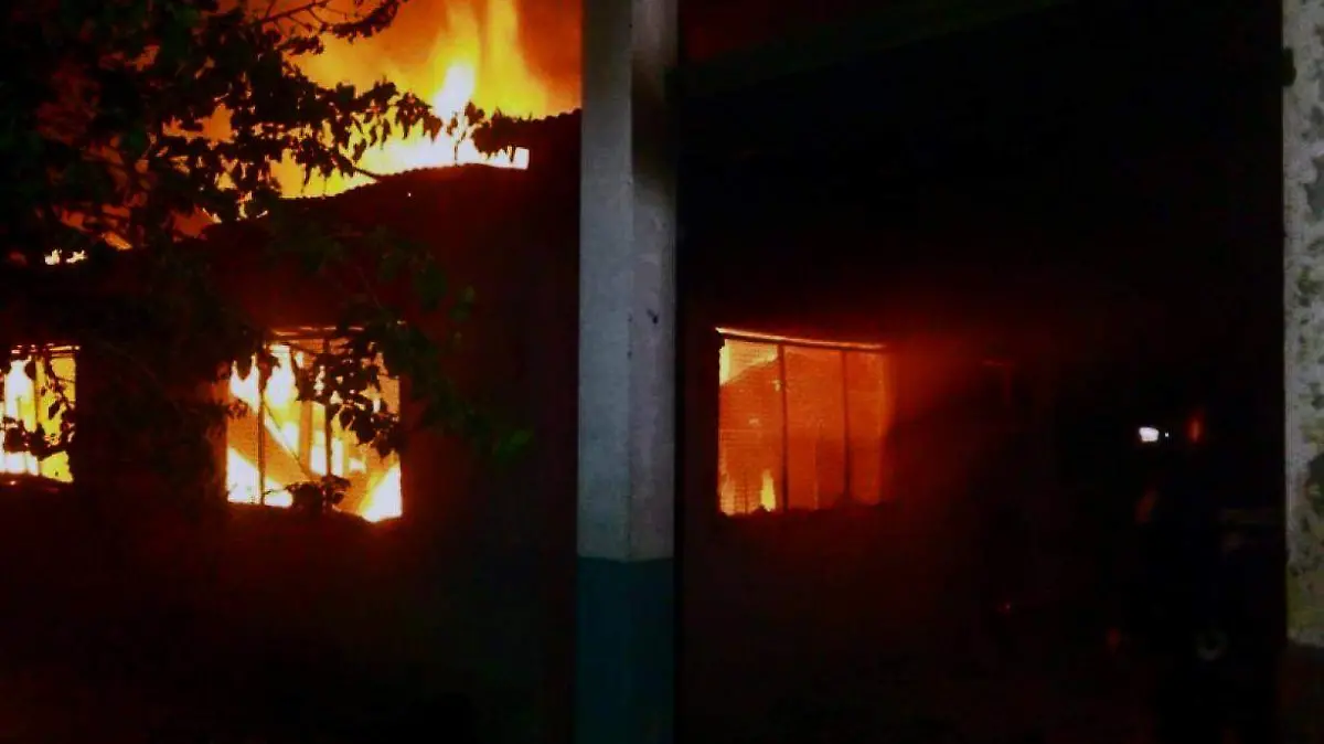 incendio escuela