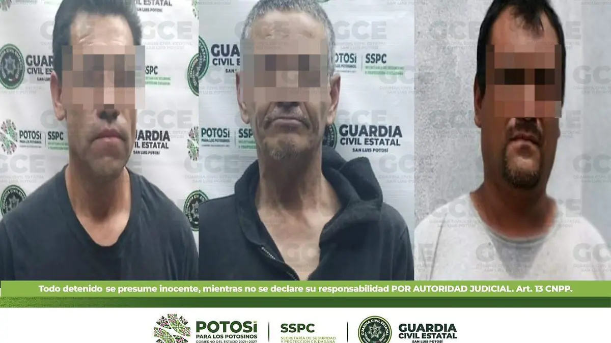 Detenidos por violencia familiar