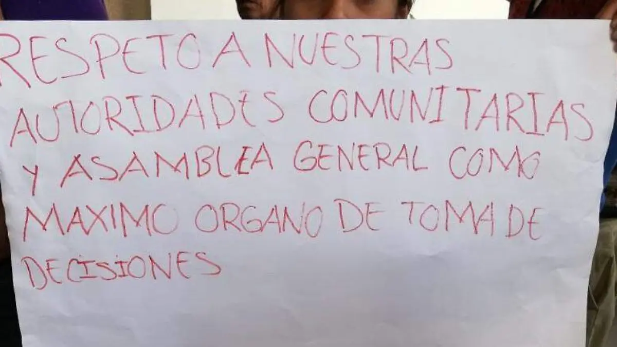 indígenas piden respeto 2