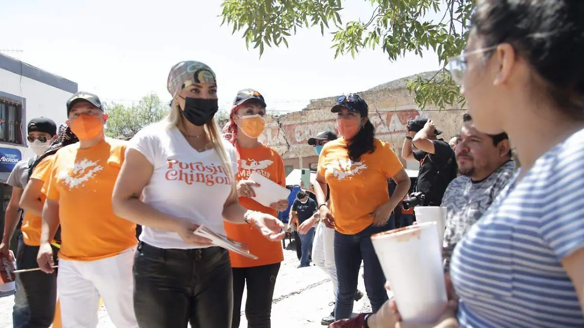 Marvely Costanzo en Cerro de San Pedro