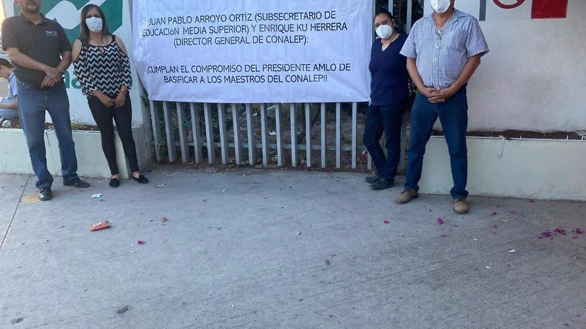 manifiestan maestros 1