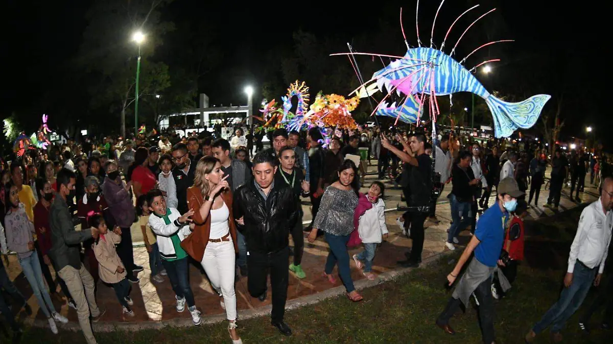 Potosinos acompañaron al gobernador en la inauguración del parque