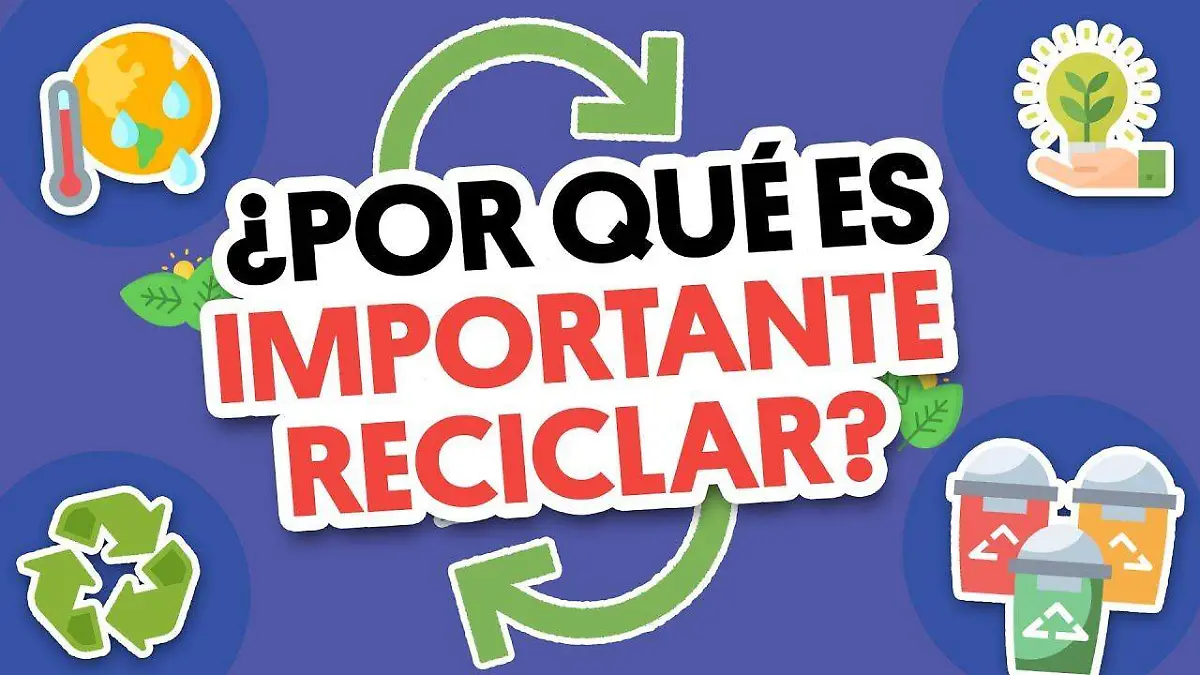 Por qué es importante reciclar