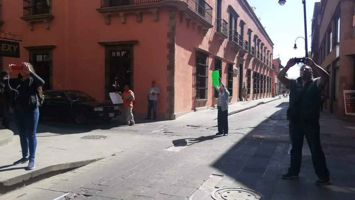 Habitantes de Mexquitic cierran calles del Centro