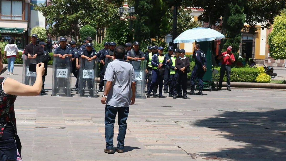 desalojo de ambulantes