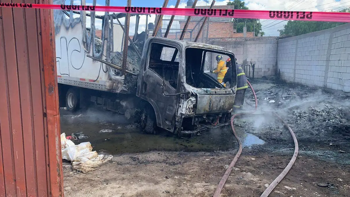 incendio en la progreso