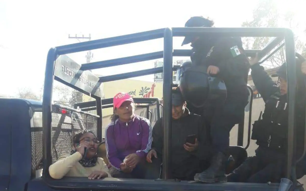 Comuneros detenidos