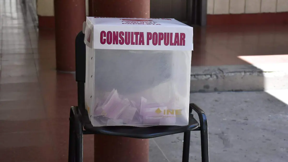 Urnas con pocas boletas