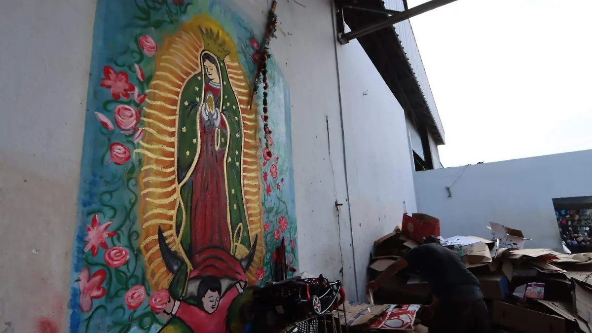 basurero del Mercado República